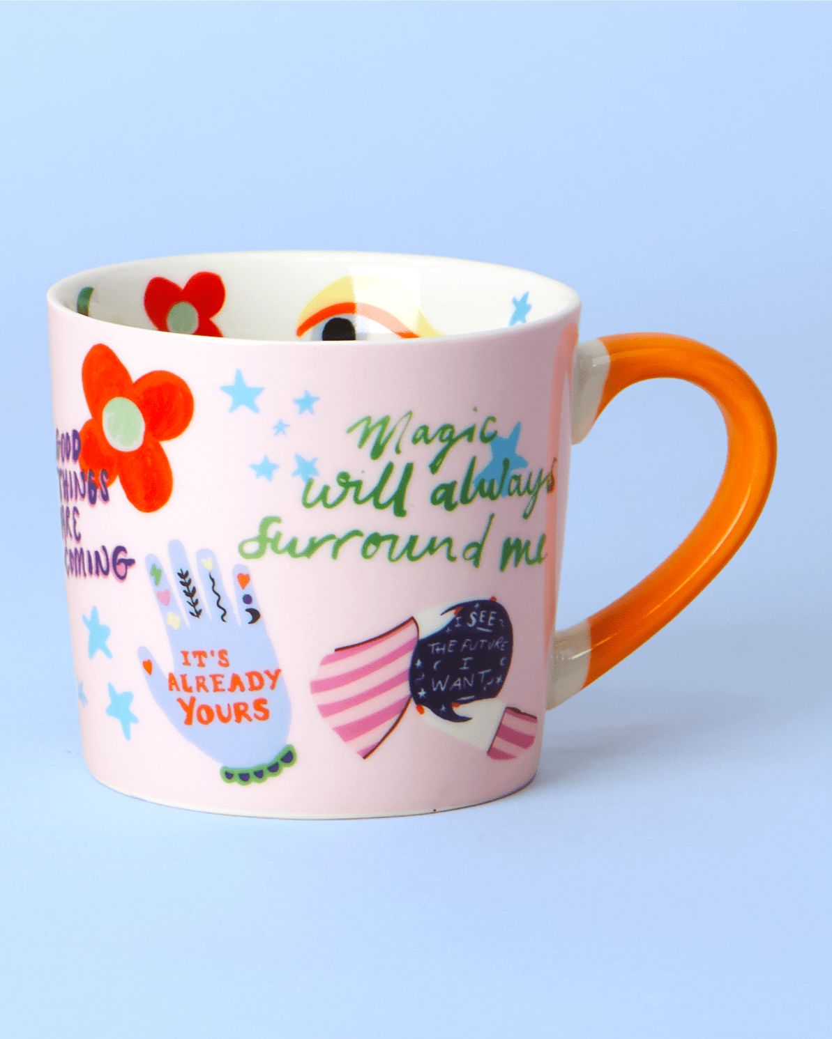 Manifesting Mantras Mug – New Bone China