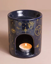 Blue Starry Night Wax Burner - Benny and Mollie