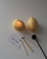 Lemon Candle Al-Fresco-Decor - Benny and Mollie