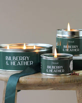 Bilberry & Heather Paint Pot Candle - Benny and Mollie