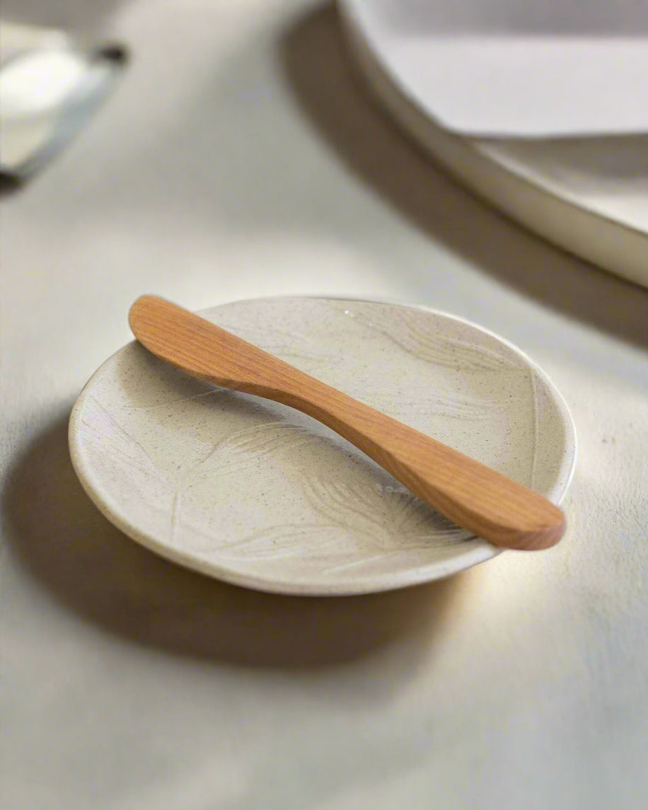 Spring Shadows Trinket Dish with Knife