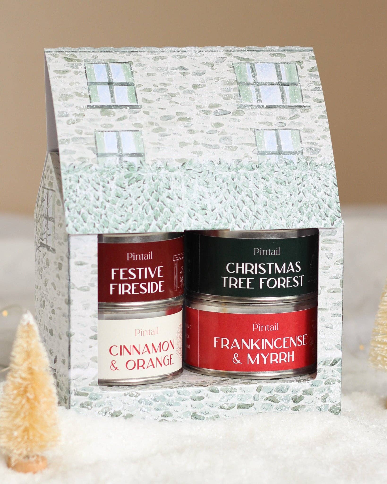 The Holiday Cottage Candle Gift Sets