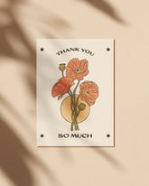 Thank You So Much Card - Benny and Mollie