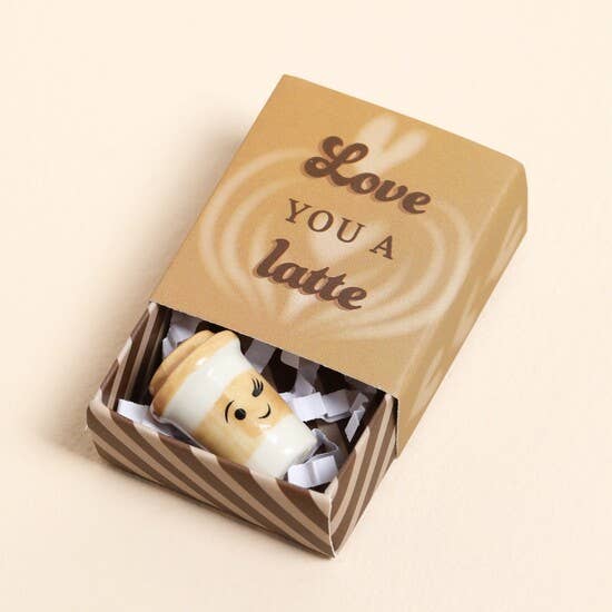 Ceramic Matchbox Token Gift