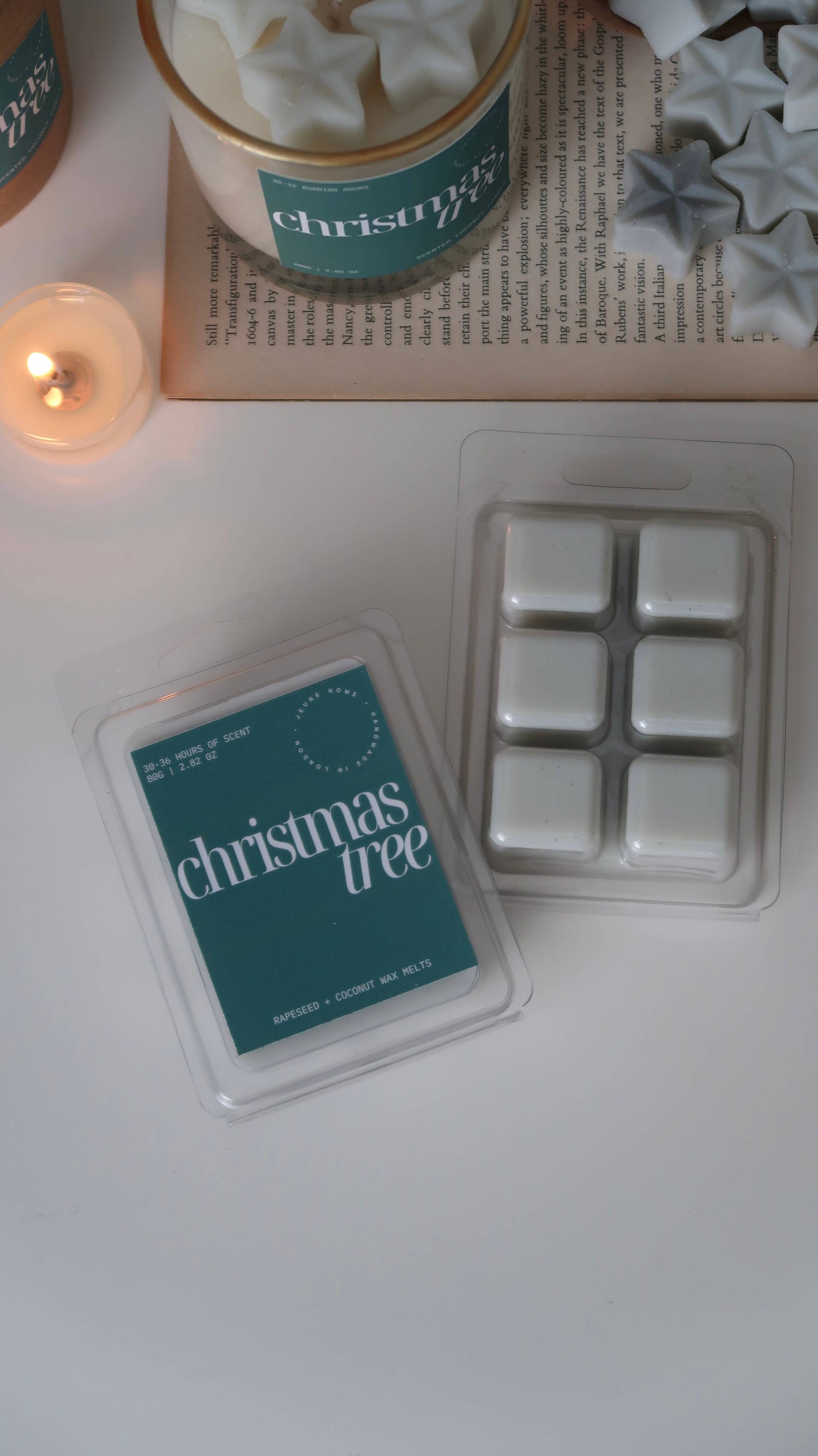 Christmas Tree Scented Wax Melt Bar