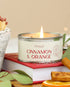Cinnamon & Orange Paint Pot Candle