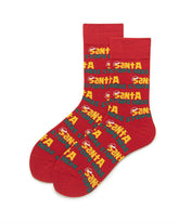 Red Christmas Winter Socks - Unisex