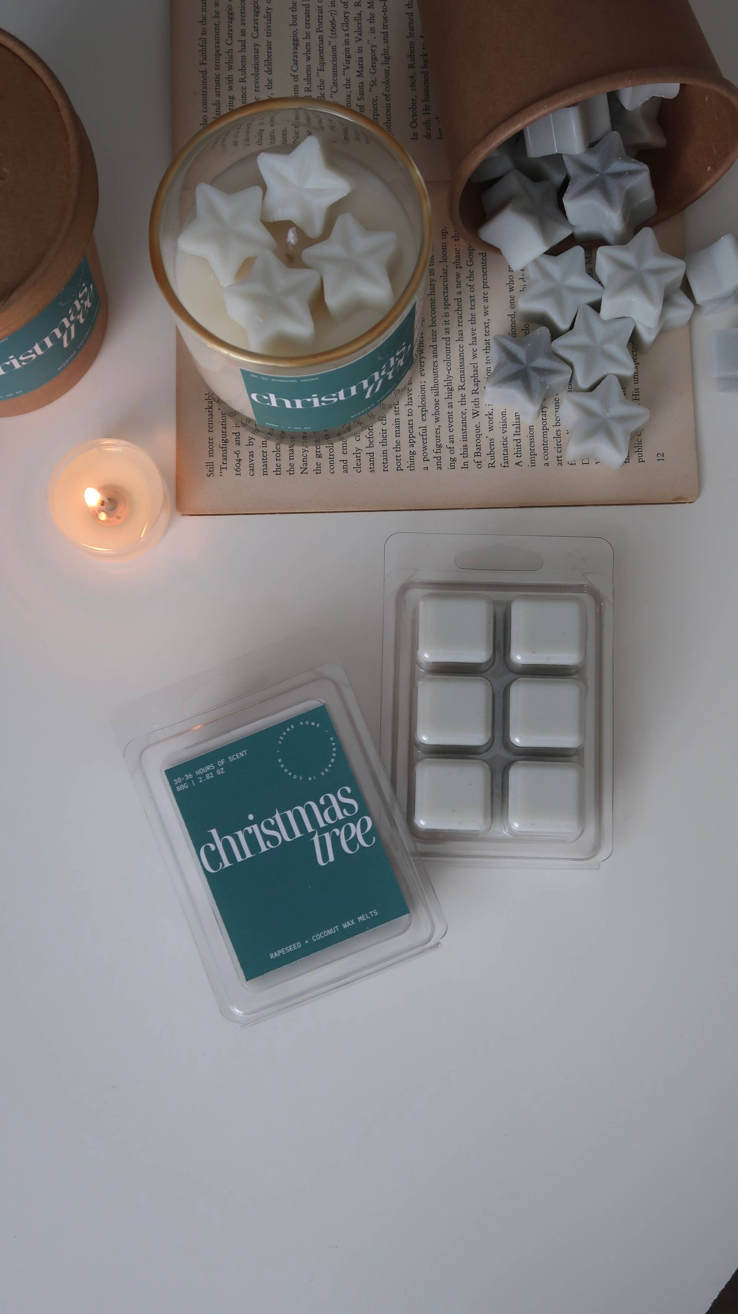 Christmas Tree Scented Wax Melt Bar