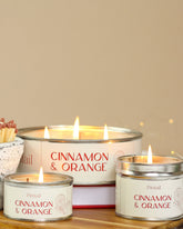 Cinnamon & Orange Paint Pot Candle - Benny and Mollie