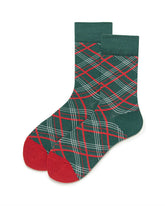Green Christmas Winter Socks - Unisex