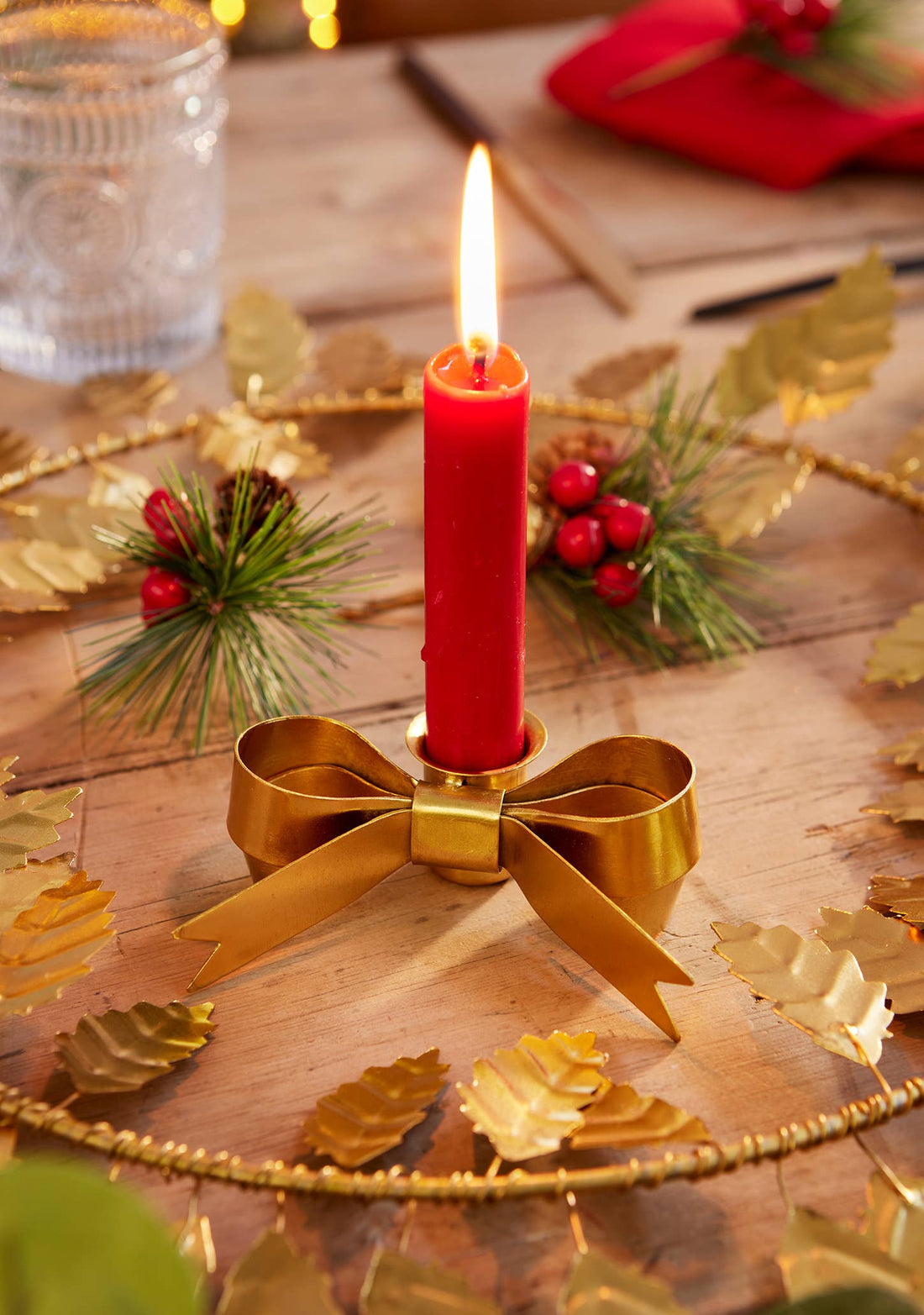 Bow Candle Holder