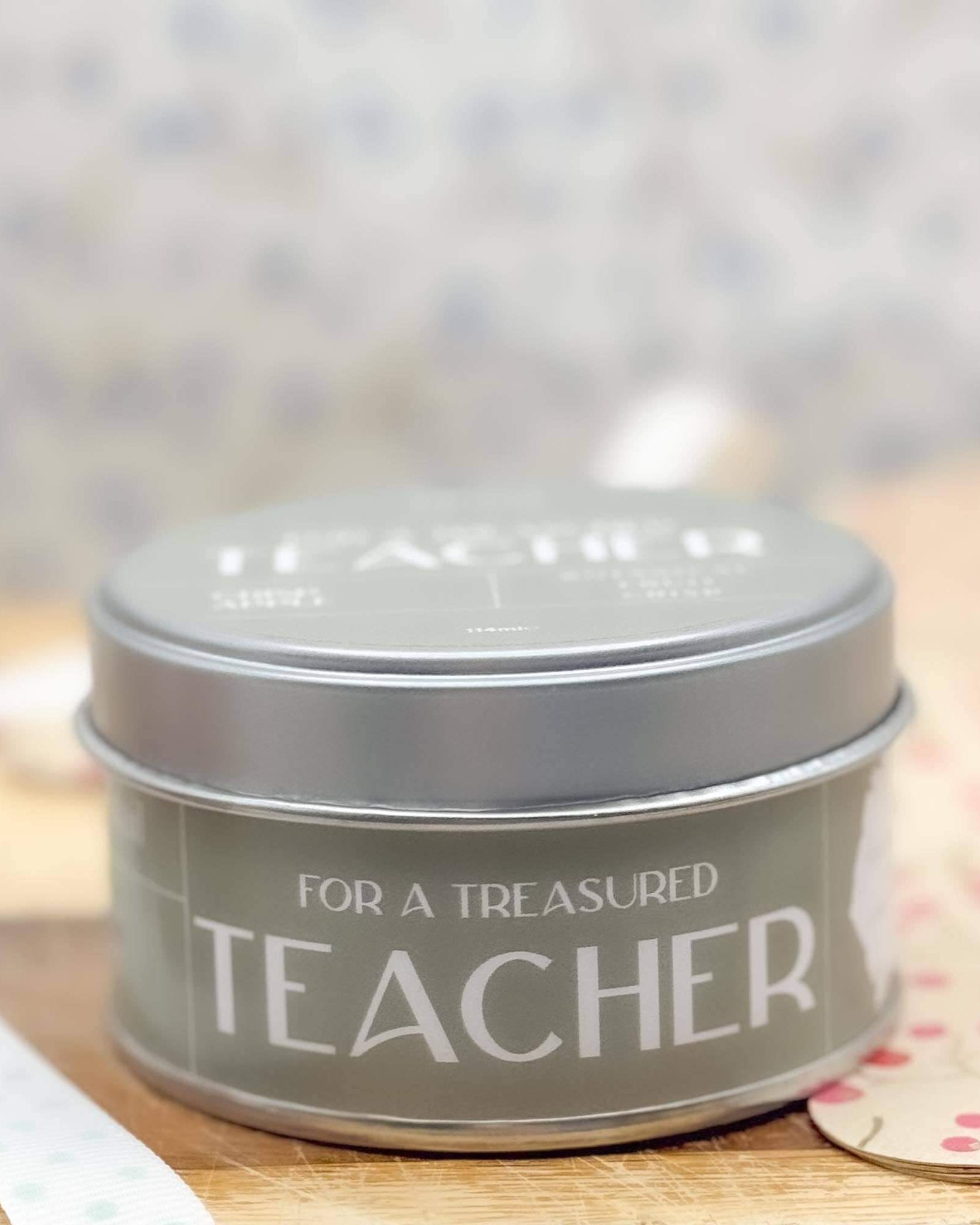 Crisp Apple Treasured Teacher Paint Pot Candle - Benny and Mollie