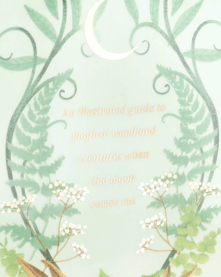 Ceramic Moonrise Woodland Book Vase - Benny and Mollie