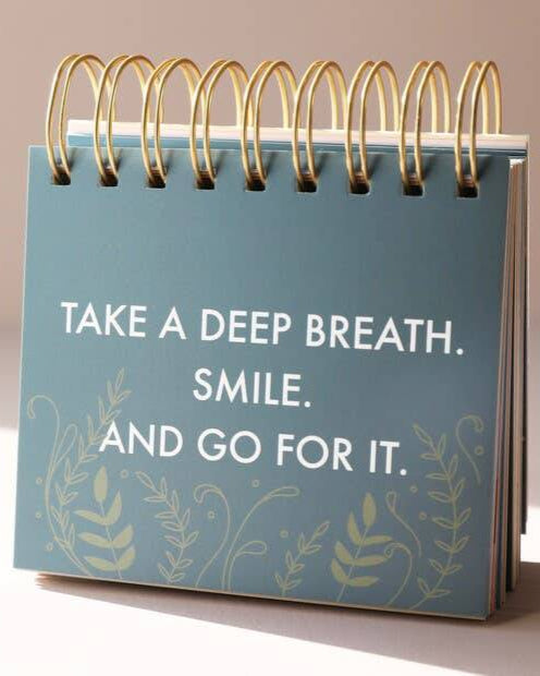 Quotes Floral Weekly Positivity Flip Chart