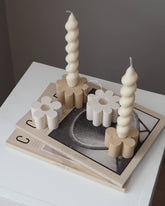 Flower Taper Candle Holder - Benny and Mollie