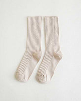 Beige Cosy Cotton Socks - Pair