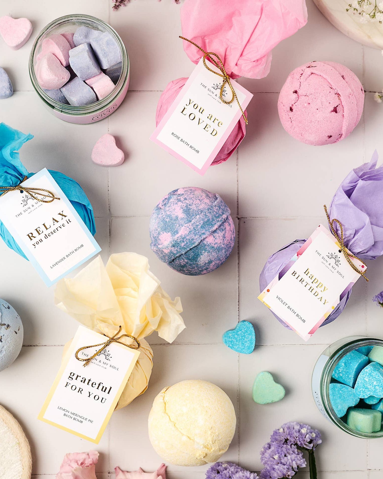 Luxury Scented Bath Bomb Collections