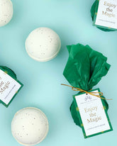 Vanilla Scented Luxury Enjoy the Magic Christmas Bath Bomb Collection