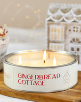 Gingerbread Cottage Triple Wick Candle