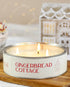 Gingerbread Cottage Triple Wick Candle