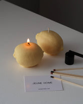 Lemon Candle Al-Fresco-Decor - Benny and Mollie