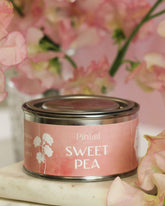 Sweet Pea Paint Pot Candle - Benny and Mollie