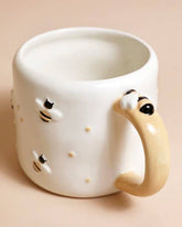 Irregular Ceramic Bee Mug - Benny and Mollie