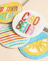 Ciao Bella Beaded Coaster Set of 4 - Benny and Mollie