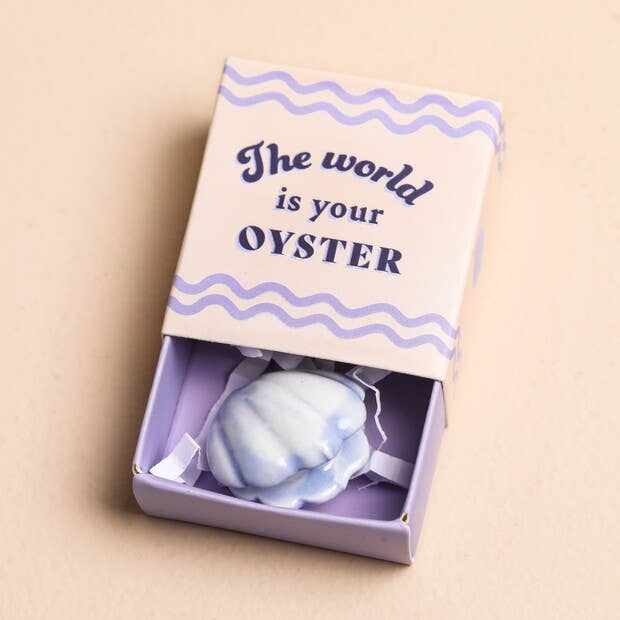Ceramic Matchbox Token Gift