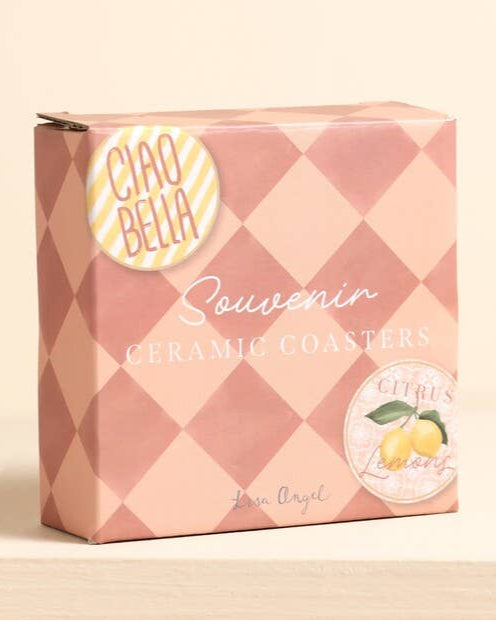 Hotel Angel Coasters - Set of 4 - Benny and Mollie