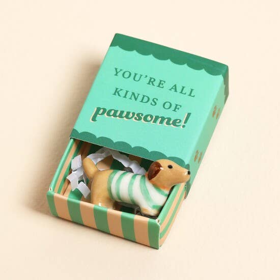 Ceramic Matchbox Token Gift