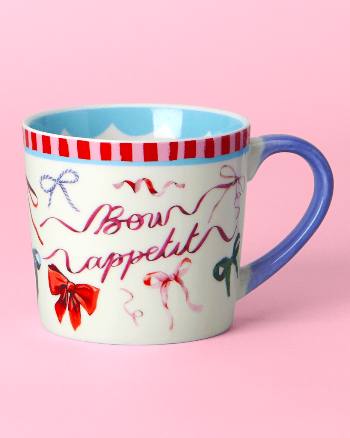 Bow Appetit Mug – New Bone China