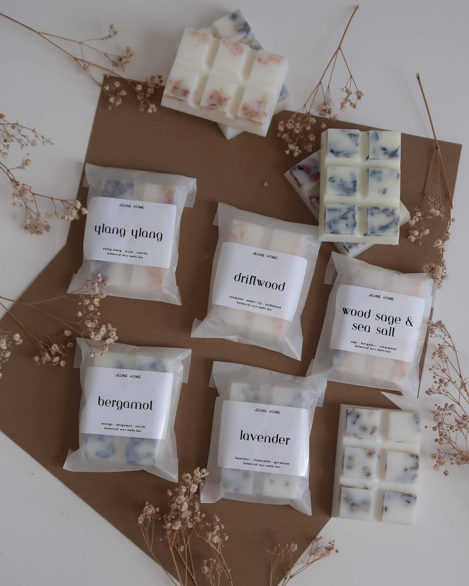 Scented Botanical Wax Melts - Benny and Mollie