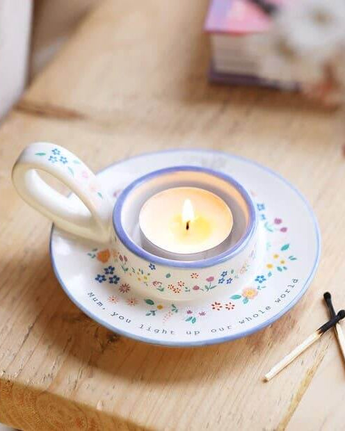 Mum Meaningful Word Tea light Holder