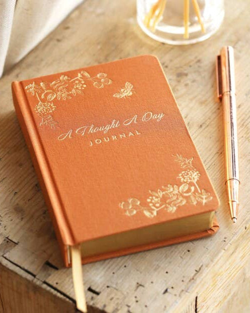 Orange Five-Year Thought a Day Journal