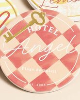 Hotel Angel Coasters - Set of 4 - Benny and Mollie