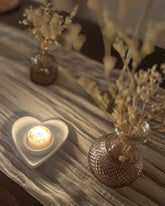 White Heart Tealight Holder - Benny and Mollie