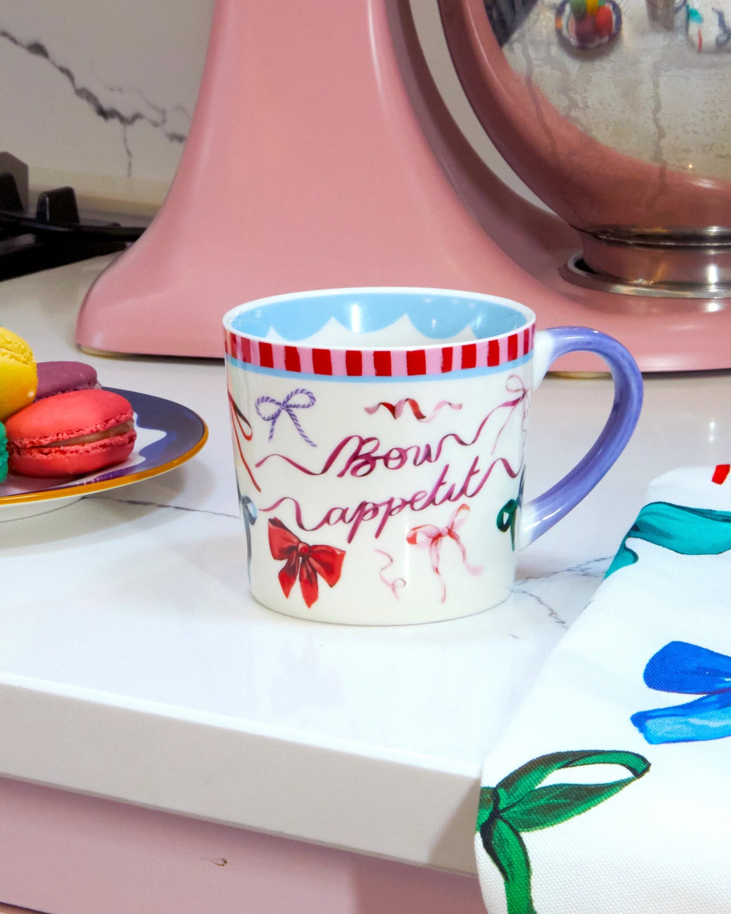 Bow Appetit Mug – New Bone China - Benny and Mollie