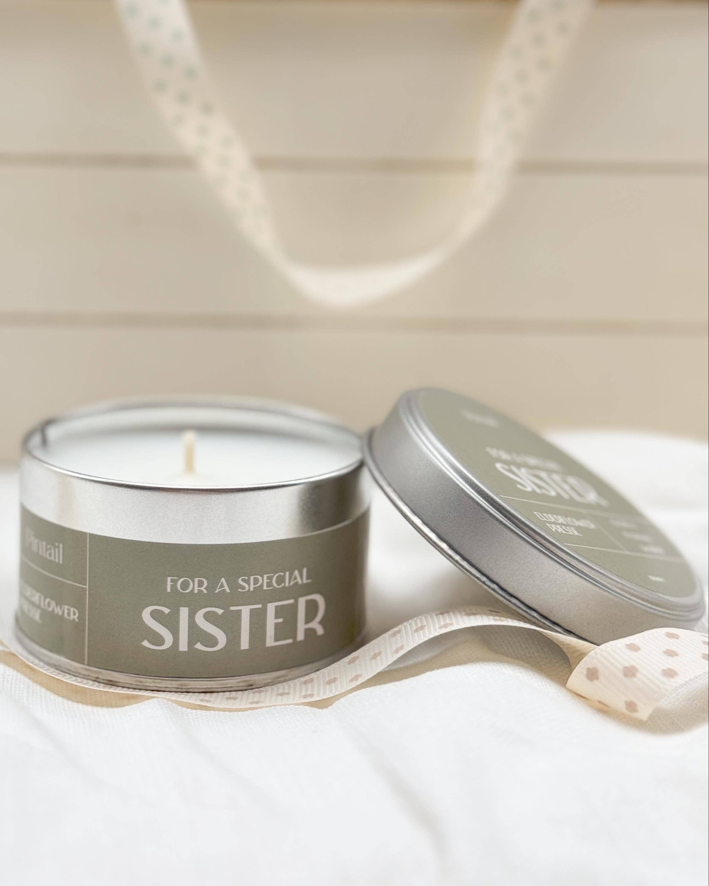 Elderflower Presse Sister Paint Pot Candle - Benny and Mollie