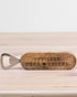 Official Beer Taster Bottle Opener - Benny and Mollie