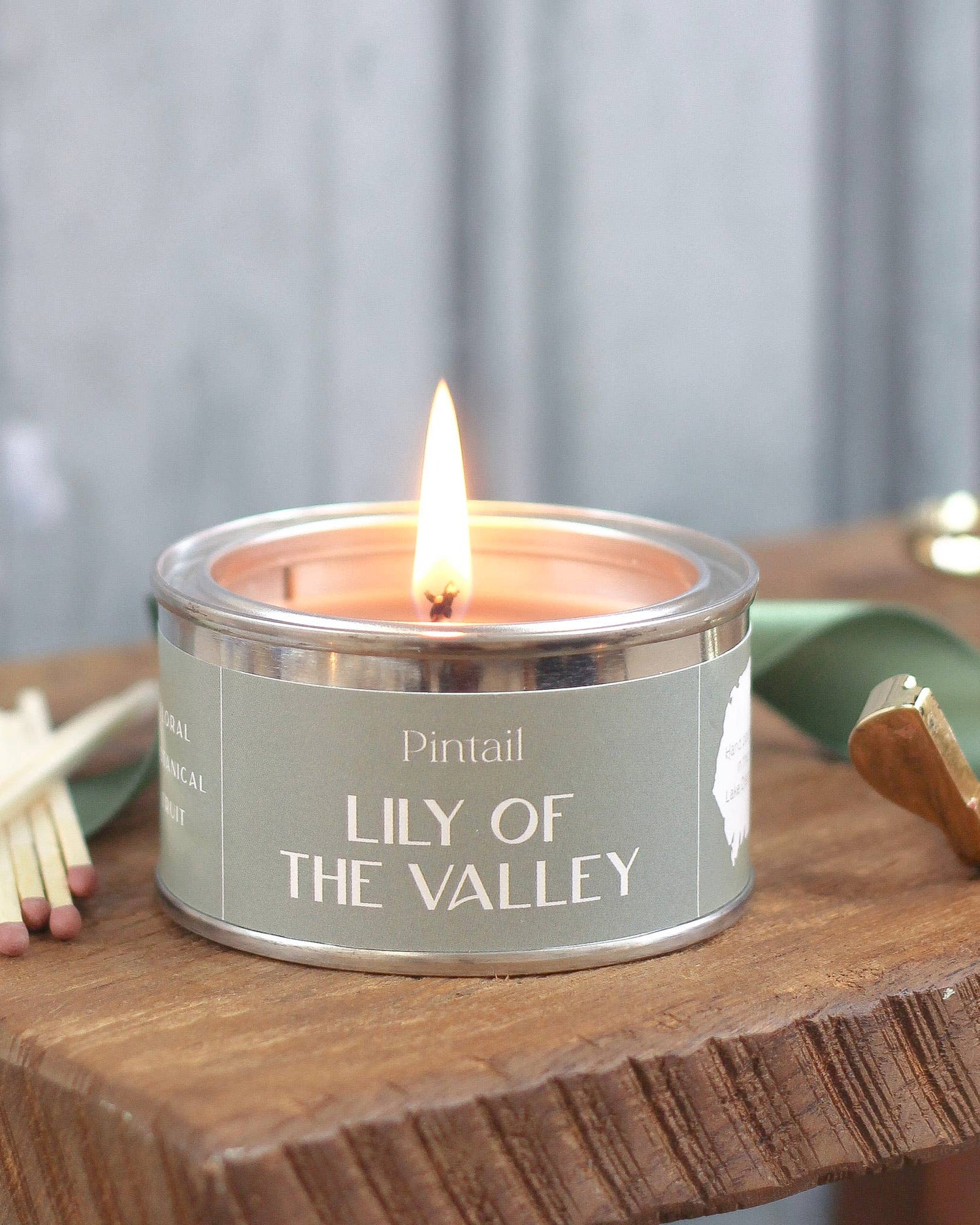 Lily of the Valley Paint Pot Candle - Benny and Mollie