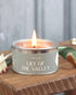 Lily of the Valley Paint Pot Candle - Benny and Mollie