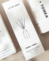 Beige Myrrh & Tonka Ceramic Reed Diffuser - Benny and Mollie