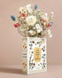Ceramic Little Book of Flowers Vase - Benny and Mollie