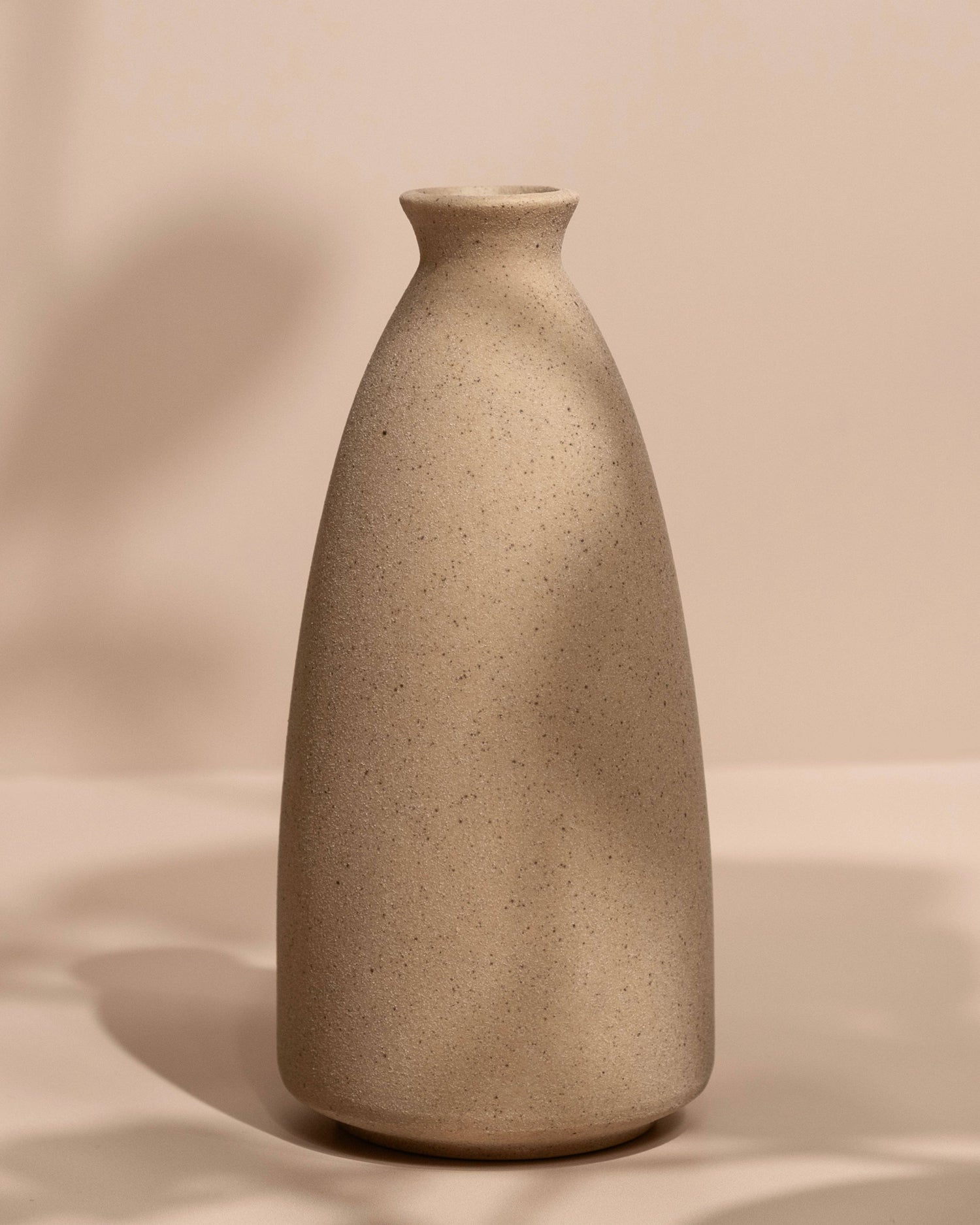Ceramic Stoneware Vase - Sand - Benny and Mollie