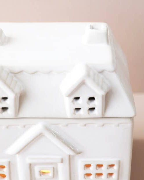 Ceramic House Wax Melt Burner - Benny and Mollie