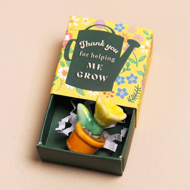Ceramic Matchbox Token Gift