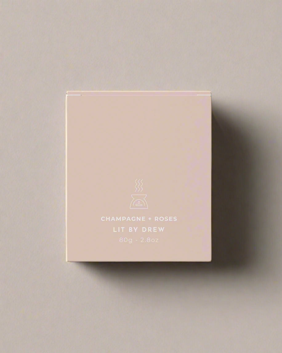 Champagne & Roses Soy Wax Melts in Box