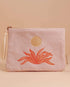 Corduroy Pouch in Pale Pink - Benny and Mollie
