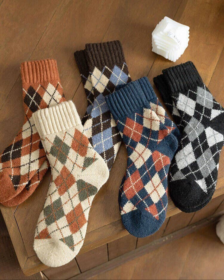 Collection of Extra Thick Men’s Wool Socks